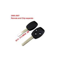 Remote Key 3 Button und Chip Separate ID:13 (313.8MHZ) Für 2005 -2007 Honda 10pcs/lot
