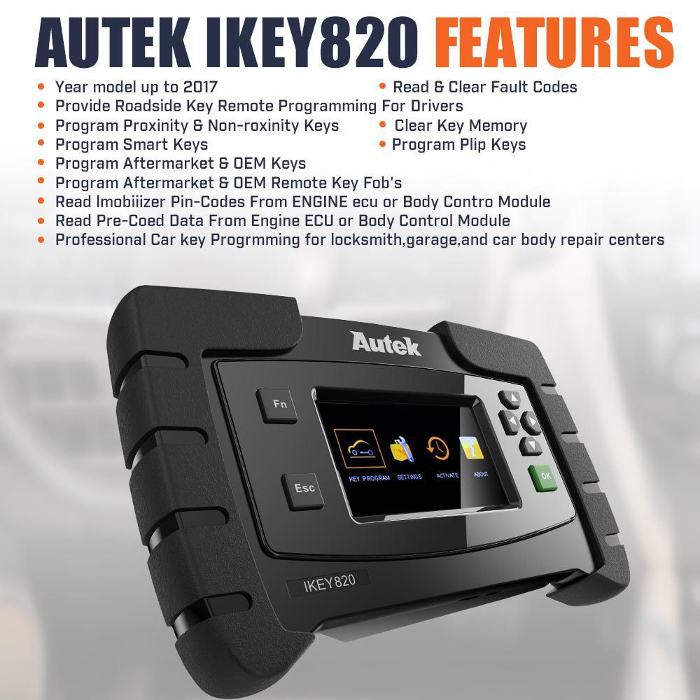 Autek IKey820 Universal Car Key Programmierer