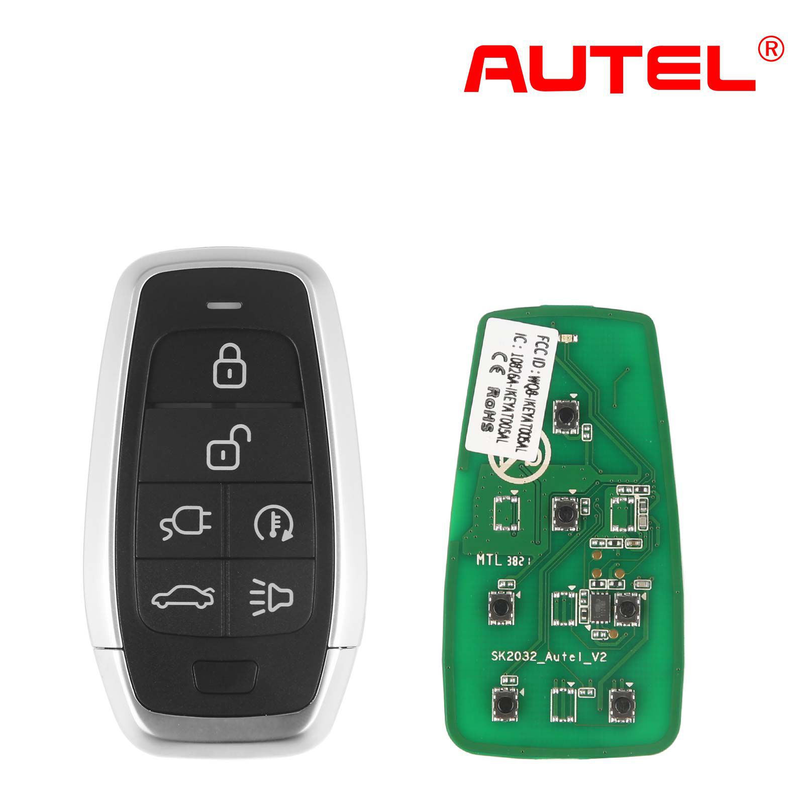 AUTEL IKEYAT006FL 6 Tasten Unabhängige Universal Smart Key 5pcs/lot