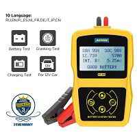 AUTOOL BT360 12V Auto Batterie Tester Digital Automobil Diagnose Batterie Tester Analyzer Fahrzeug Kurbeln Laden Scanner Tool