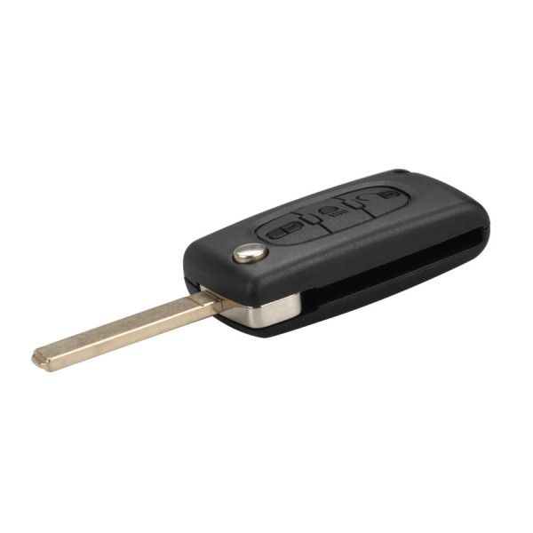 Remote Key Shell 3 Button (Light Button Without Battery Location) Für Citroen Flip 5pcs /lot