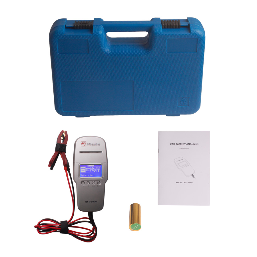 Digitaler Batterieanalysator mit eingebautem Drucker MST -8000