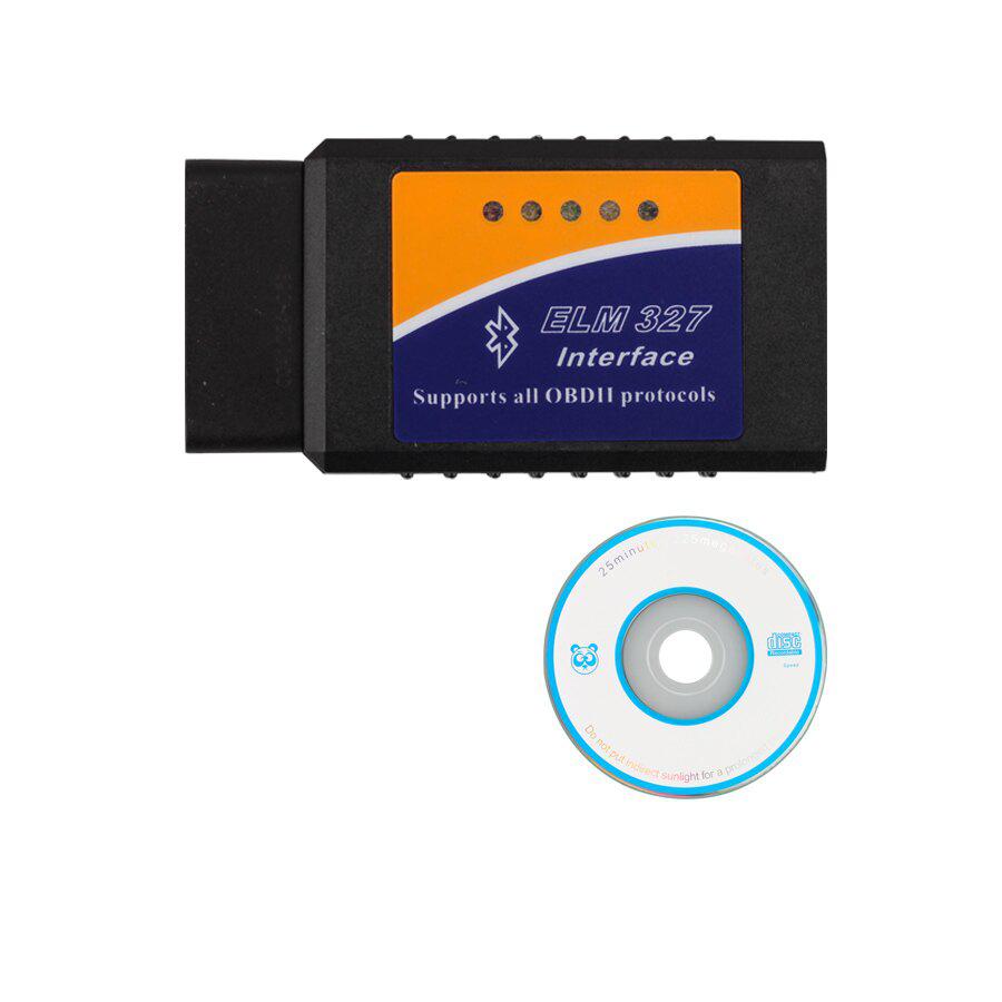 ELM327 Bluetooth Software OBD2 CAN -BUS Scanner Tool Software V2.1