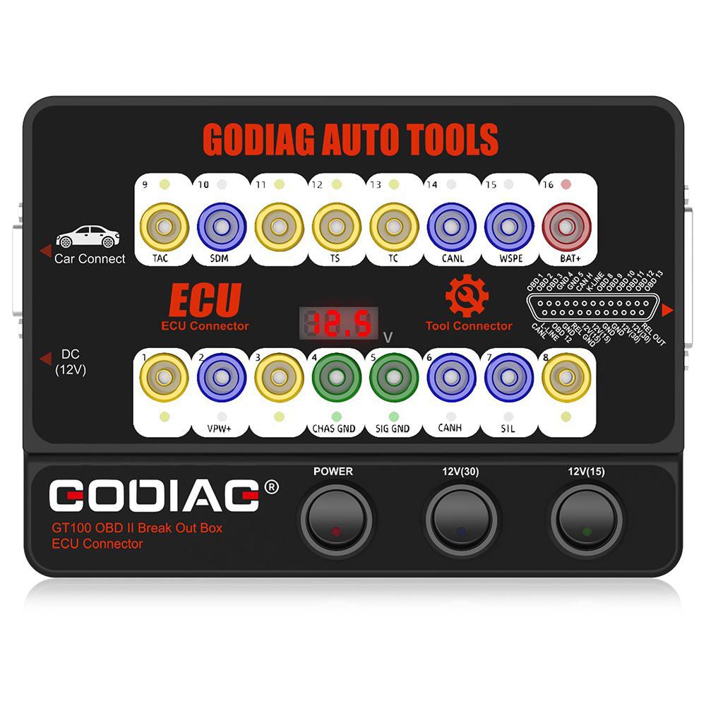 GODIAG GT100 Breakout Box ECU Tool mit BMW CAS4 CAS4+ und FEM/BDC Testplattform Vollpaket