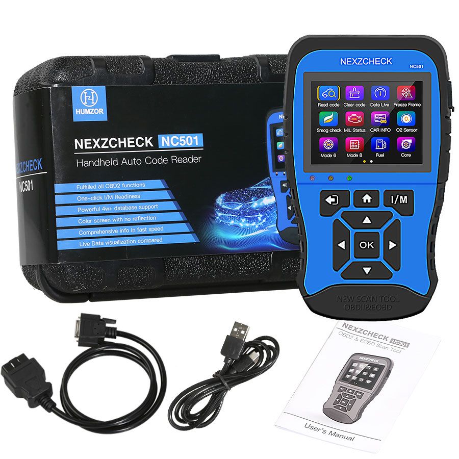 HUMBOR NexzCheck NC501 OBD2 & EOBD Scanner für Universalfahrzeuge