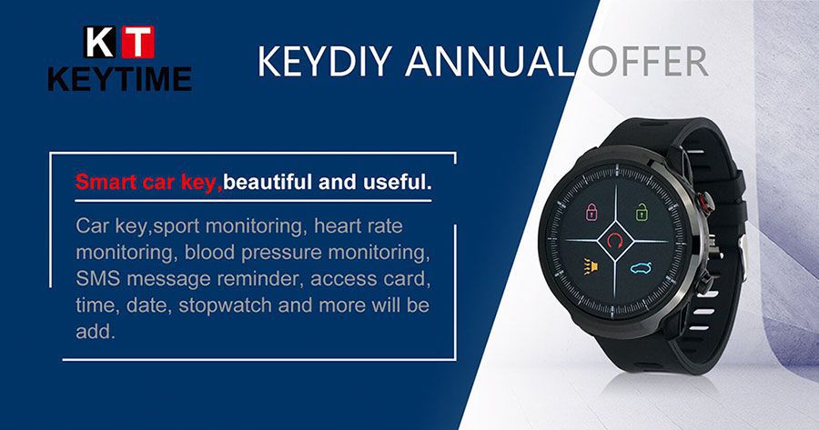 Original KEYDIY KD Smart Watch KD-SW01 Quartz Wasserdicht