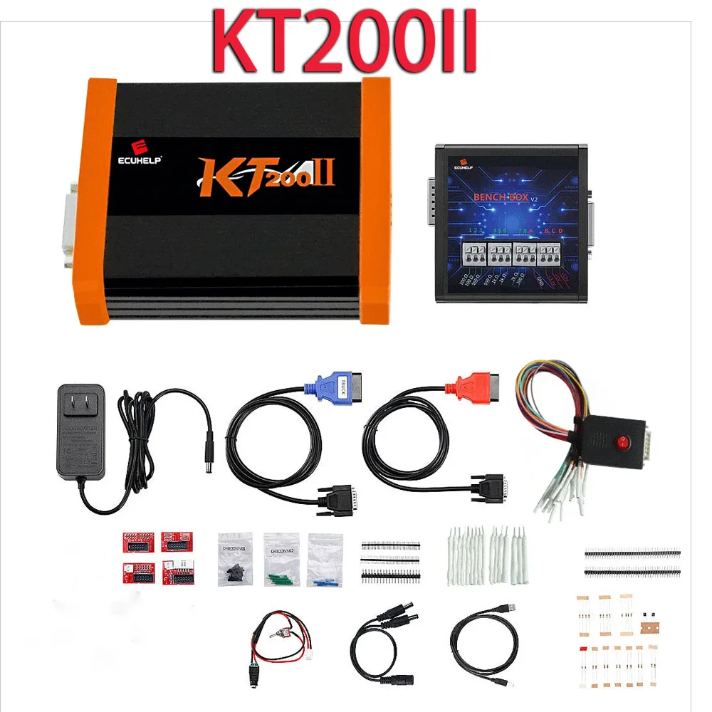 KT200II ECU Programmer KT200 II TCU Programmer Clone and Chip Tuning Tool KT200 V2 for Car Truck Motorbike Tractor Boat