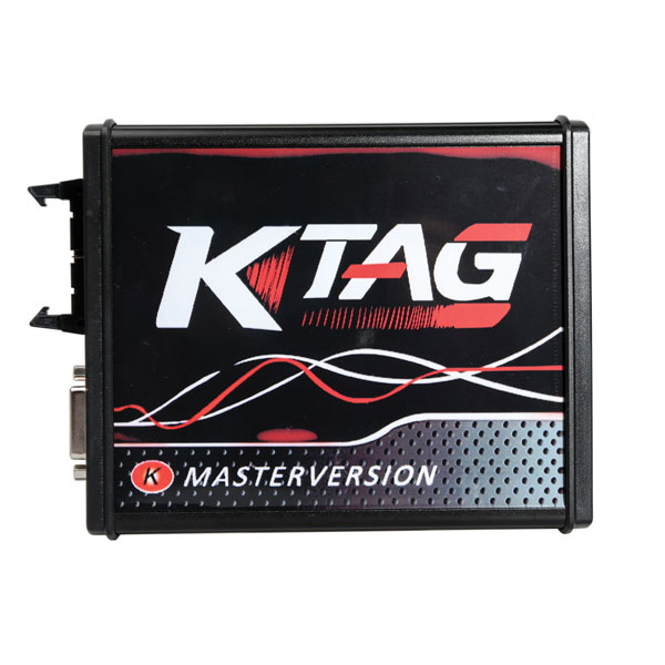 New 4 LED KTAG V7.020 Firmware EU Version Red PCB Latest V2.23 No Token Limitation Multi-Language K-TAG 7.020 Online Version