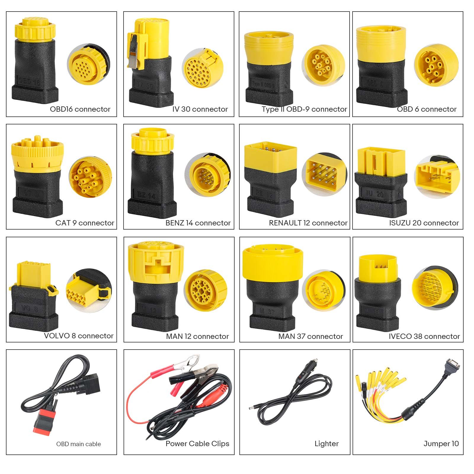 2025 LAUNCH X431 PRO3S+ SmartLink HD for 12V&24V Diesel&Gasoline Support Bi-Directional Scan Tool, ECU Coding, Support CANFD &DOIP, J2534 Programming