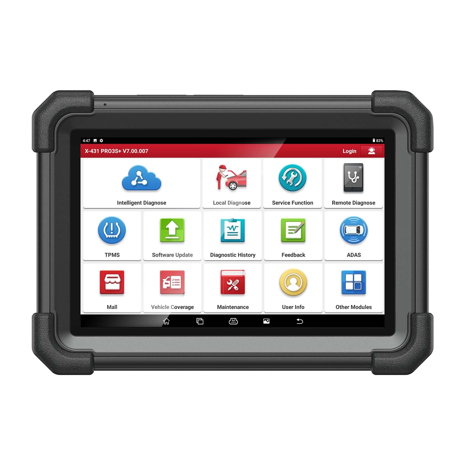 2025 LAUNCH X431 PRO3S+ SmartLink HD for 12V&24V Diesel&Gasoline Support Bi-Directional Scan Tool, ECU Coding, Support CANFD &DOIP, J2534 Programming