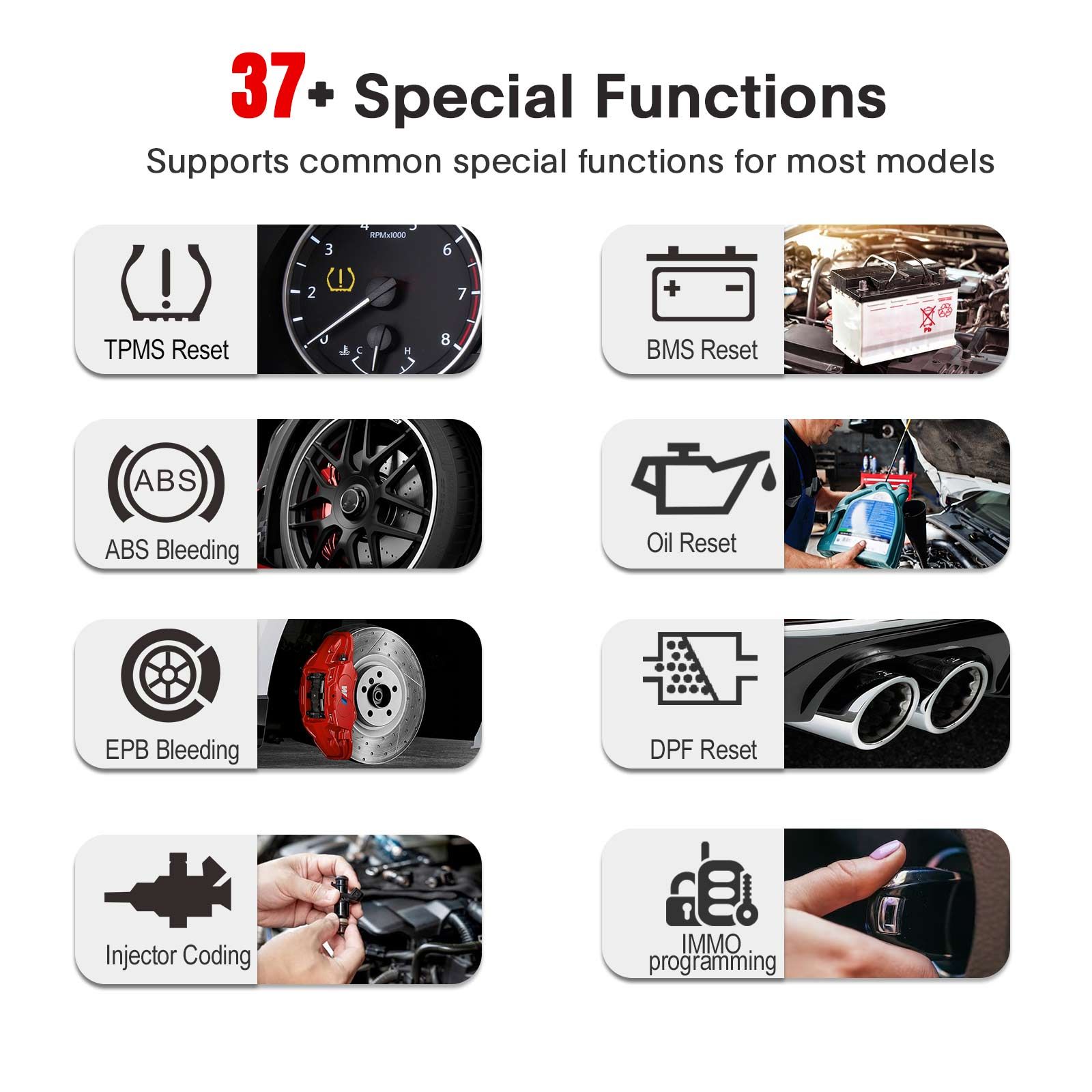 Launch X-431 PRO PROS V5.0 Diagnostic Tool 37 Special Functions Intelligent Diagnose TPMS Supports CANFD and DOIP