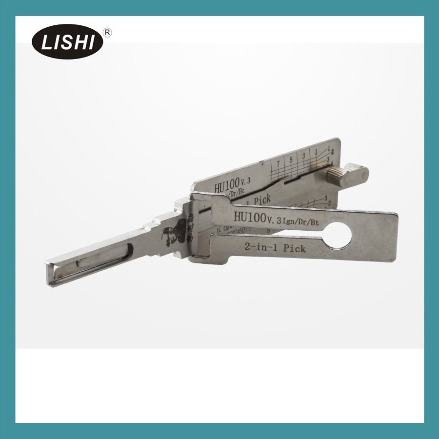 LISHI HU100 2 -in -1 Auto Pick and Decoder für Opel /Buick /Chevy