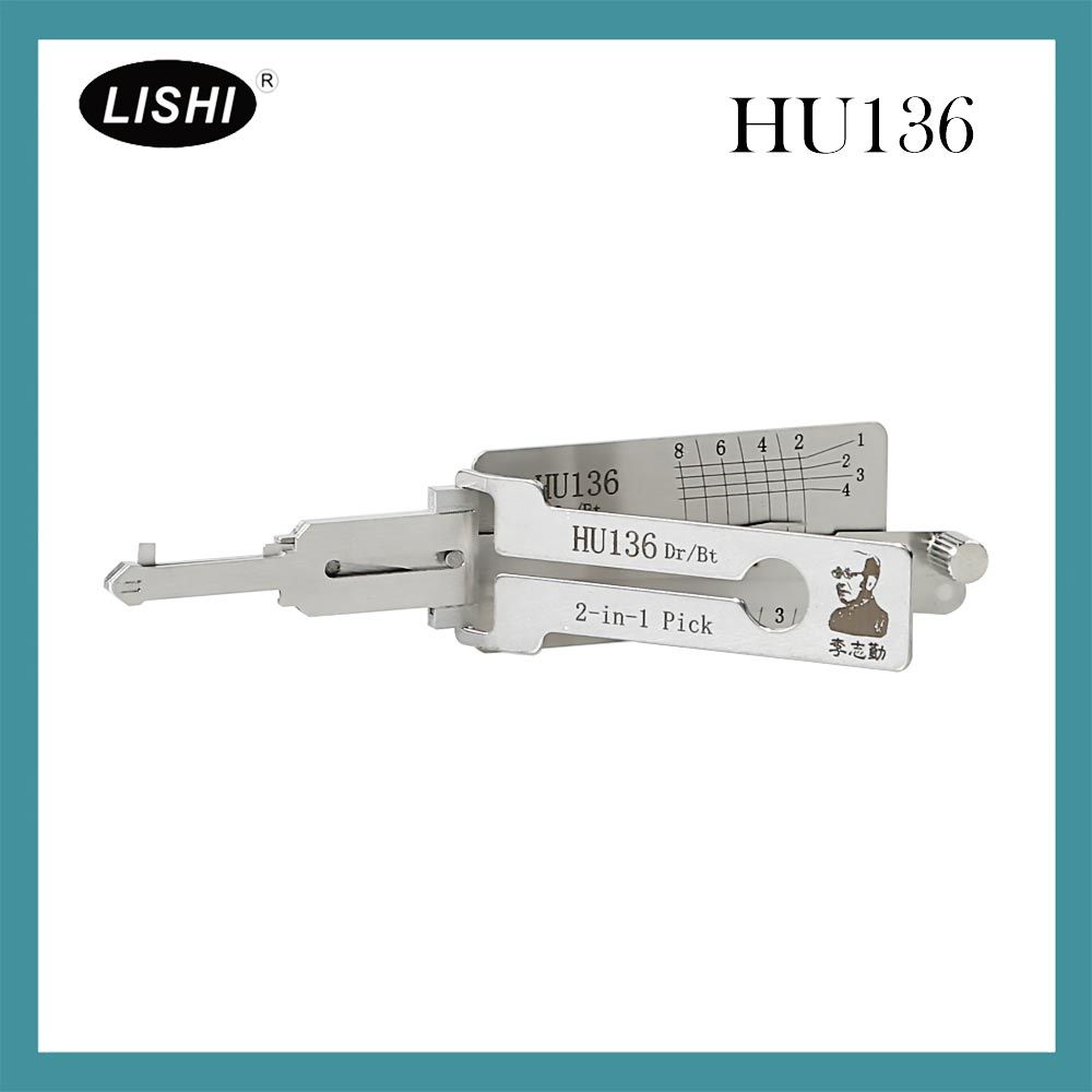 LISHI HU136 2 in 1 Auto Pick and Decoder