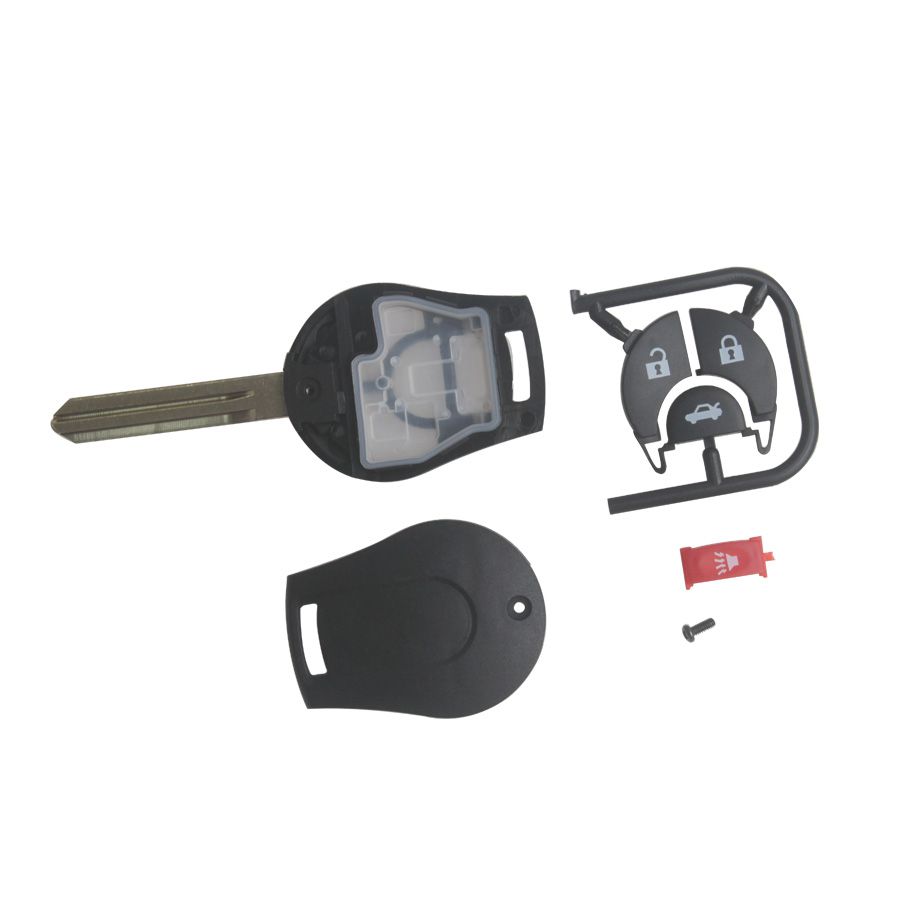 March Remote Key Shell 4 Button für Nissan 5pcs /lot