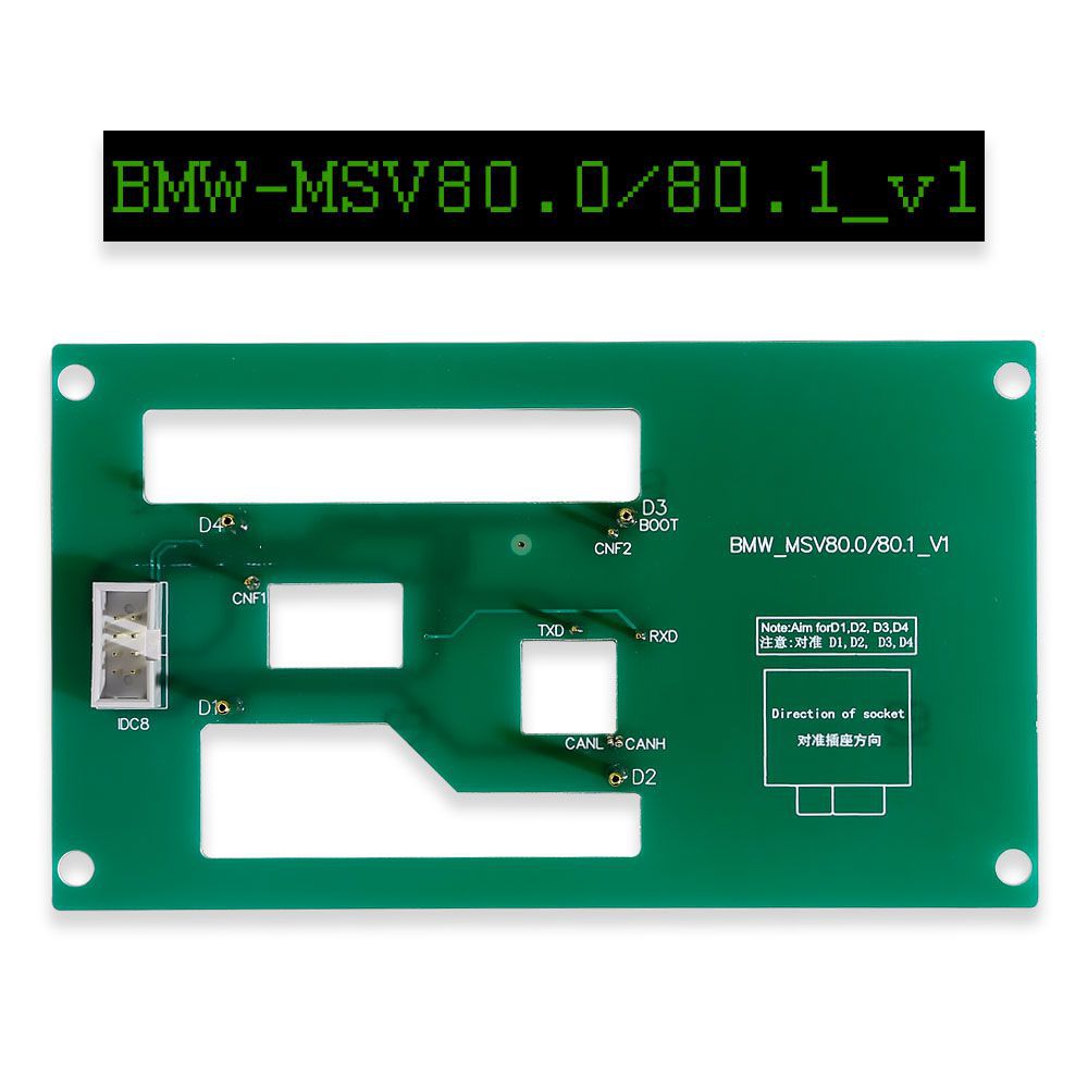 MSV80 ISN Integrated Interface Board Lesen/Schreiben MSV80 ISN Yanhua Mini ACDP Optionales Teil