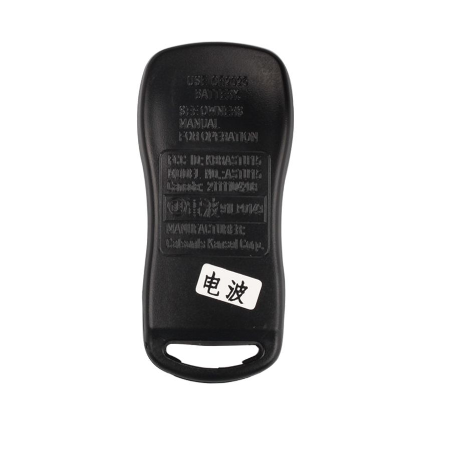 Remote 4 Button (433 MHz) für Nissan Tiida