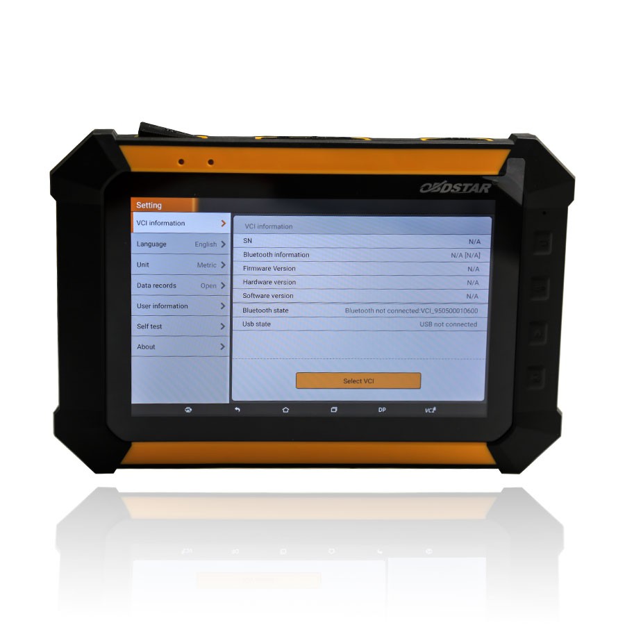 OBDSTAR X300 DP X -300DP PAD Tablet Key Programmer Volle Konfiguration