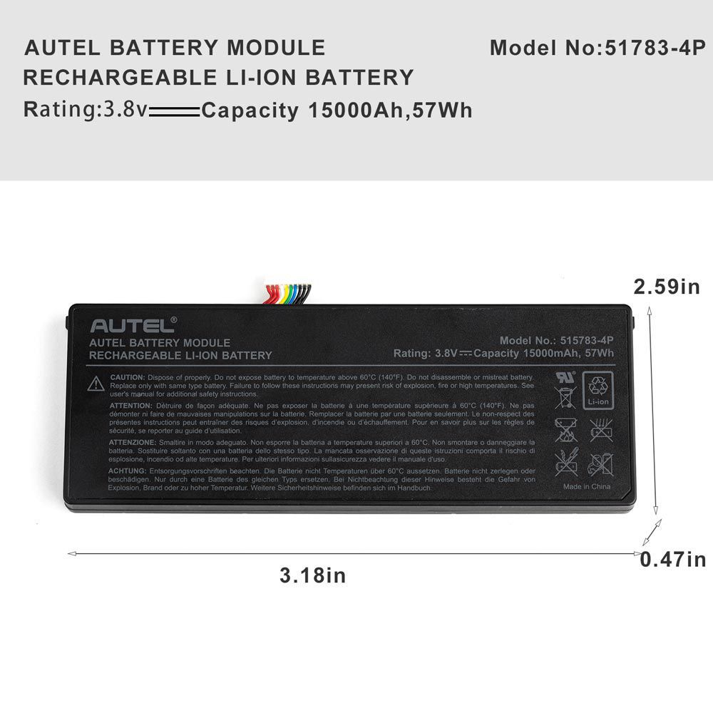 Original Autel MaxiIM IM608 Batterie Kostenloser Versand