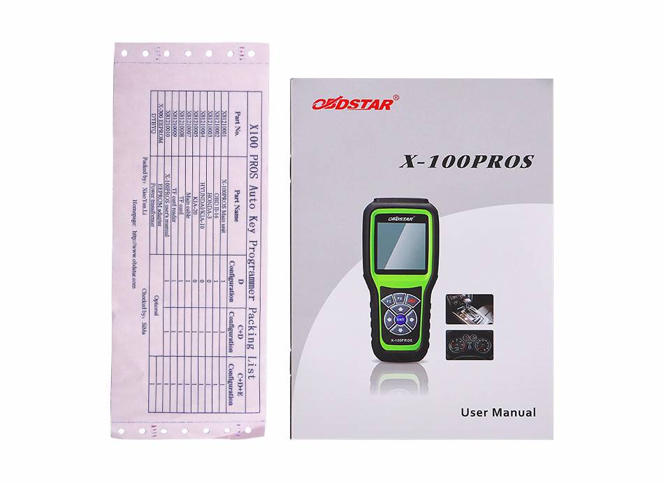 Original OBDStar X100 PROS C + D +EEPROM Modell X -100 PROS Auto Key Programmer Odometer Correction Tool