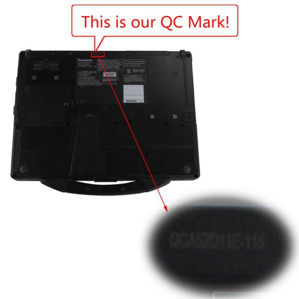 Second Hand Panasonic CF52 Laptop für Porsche PIWS2 Tester II (ohne HDD im Lieferumfang enthalten)