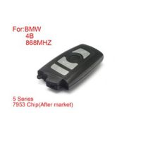 Remote Key 4 Buttons 868 mhz 7953 Chips Silver Side für BMW CAS4 F Platform 5 Series
