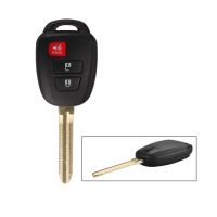 Remote Key Shell 2 +1 Button ohne Logo für Toyota 5pcs /lot