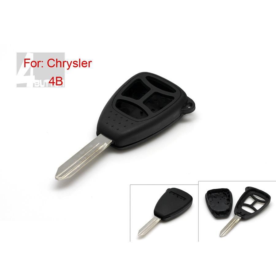 Remote Key Shell 3 +1 Button für Chrysler 5pcs /lot