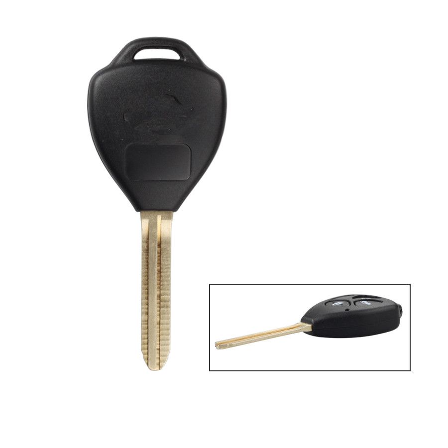 Remote Key Shell 3 Button mit Aufkleber für Toyota 5pcs /lot