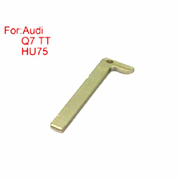 Smart Emergency Key HU75 für 2016 Audi Q7 TT 5pcs /lot