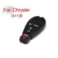 Smart Key Shell 4 +1 Button für Chrysler Langlebig im Einsatz
