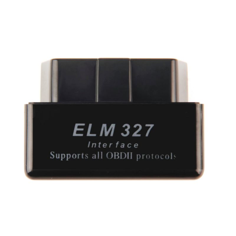 SUPER MINI ELM327 Bluetooth Version OBD2 Diagnostic Scanner Software V2.1 (schwarz)