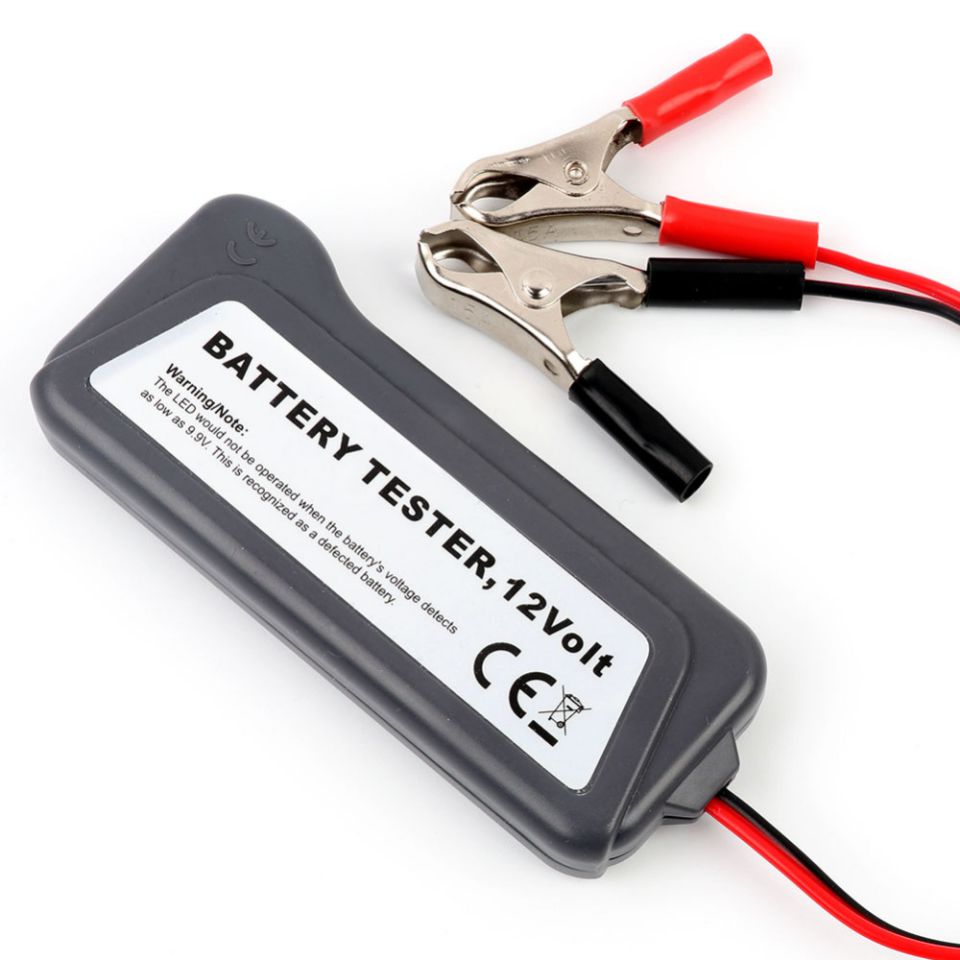 TIROL T16897 12V LED Digitaler Batterie /Wechselrichter mit 6 -LED -Anzeige Anzeige Anzeige Anzeige Anzeige Anzeige Zustand