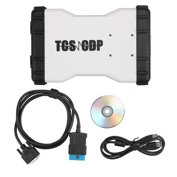 Promotion 2017 Neues TCS CDP + Auto Diagnostic Tool Weiße Version ohne Bluetooth
