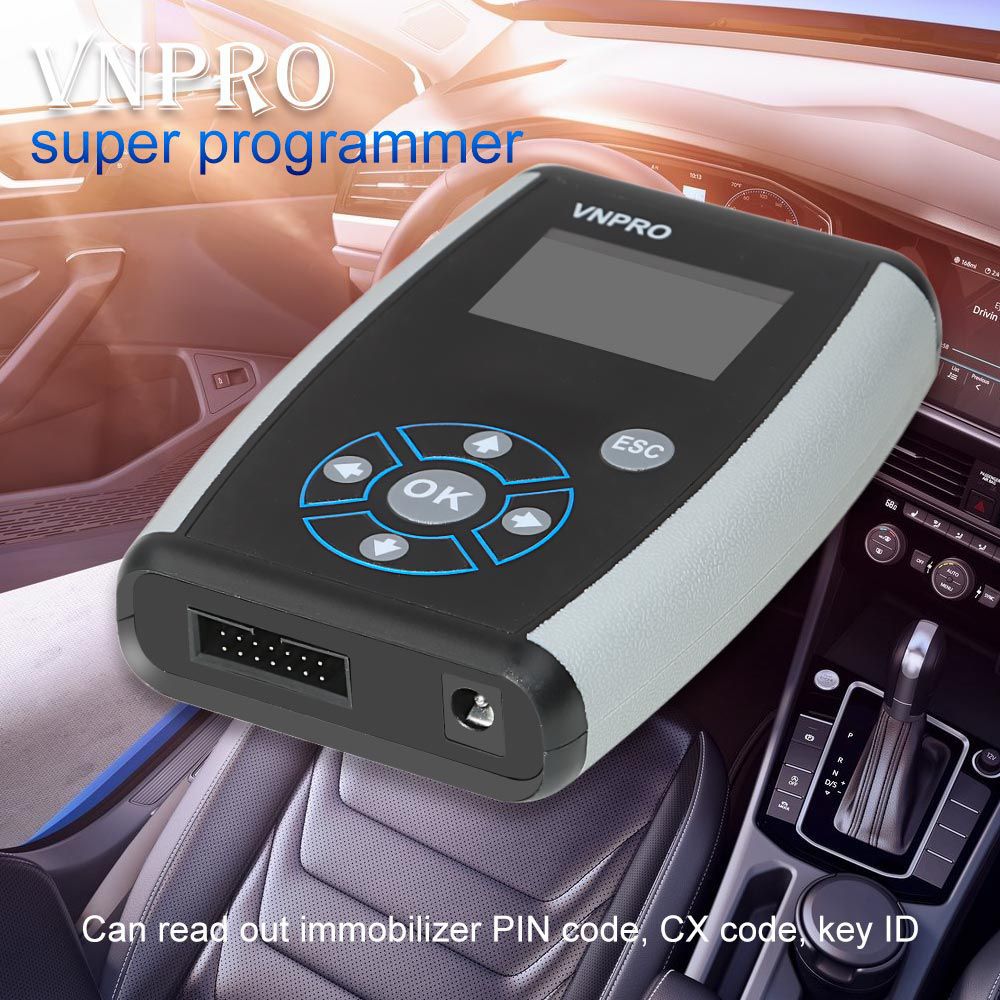 VNPRO Super Programmierer für VW Odometerkorrektur, Lesezeichencode, CX Code und Key ID
