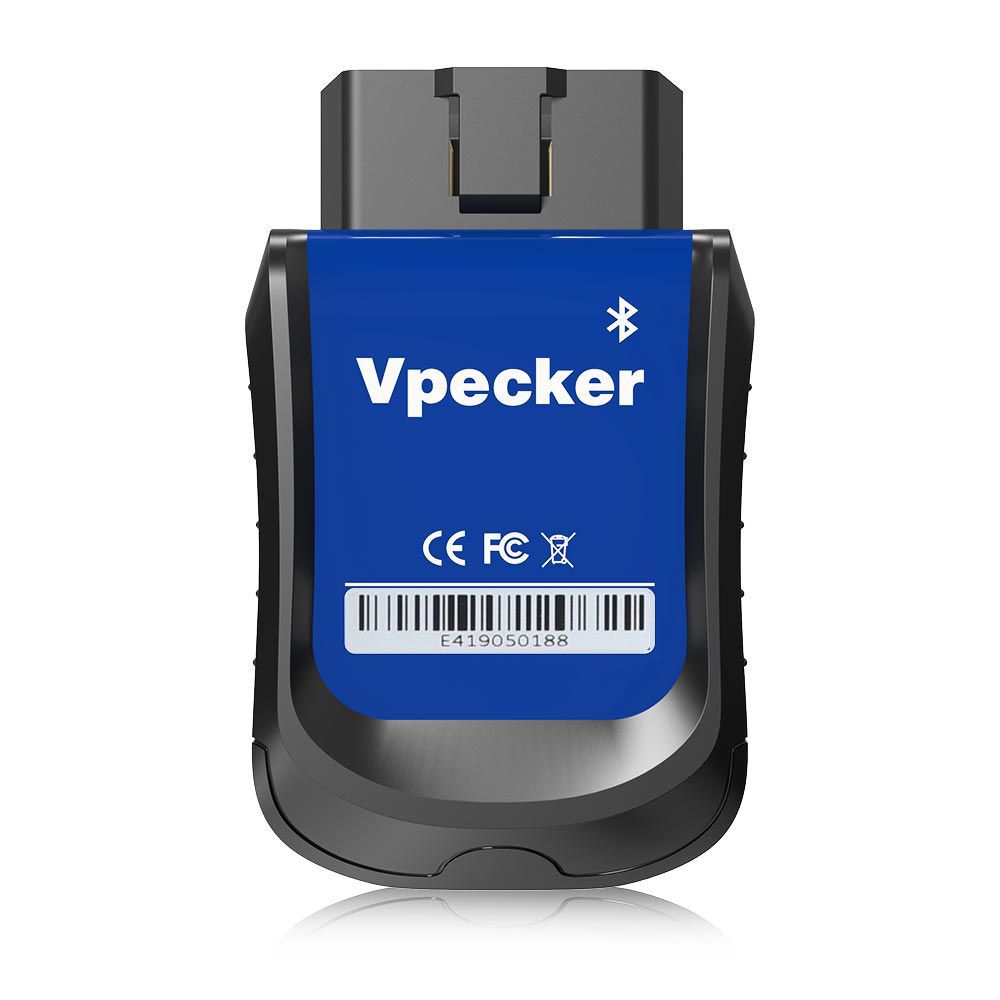 Vpecker E4 Telefon Bluetooth Full System OBDII Scan Tool für Android Unterstützung ABS Blutung/Batterie/DPF/EPB/Injektor/Öl Reset/TPMS