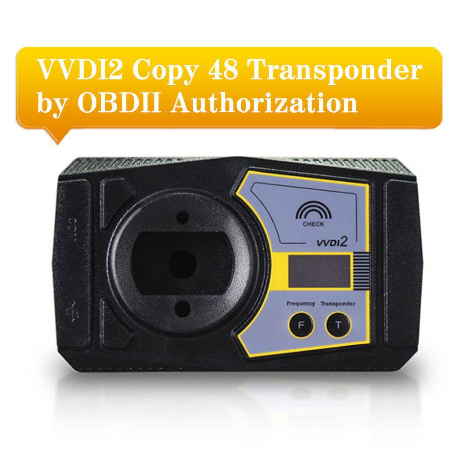 Aktivierung VVDI2 Copy 48 Transponder durch OBDII Function Authorization Service