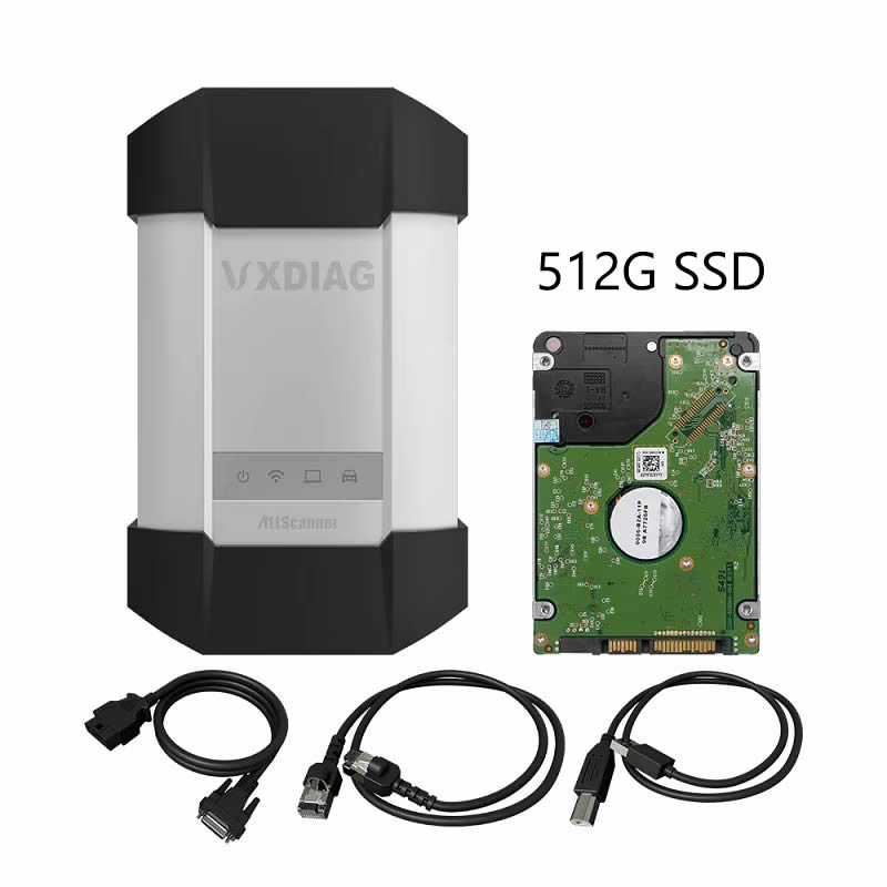 VXDIAG VCX DoIP VD410 for Mercedes Benz C6 Car OBD2 Diagnostic Scanner Dealer Level Diagnostic Tool ECU Coding J2534 Programming