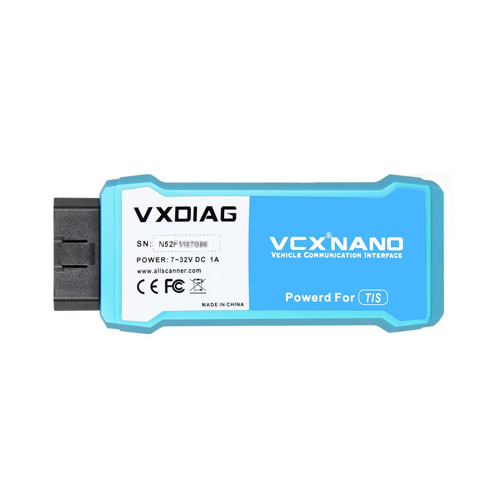VXDIAG VCX NANO für TOYOTA TIS Techstream V12.00.127 Kompatibel mit SAE J2534 WIFI Version