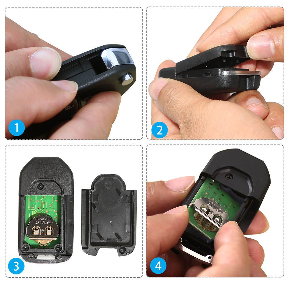 Xhorse XNHO00EN Wireless Remote Key Honda Flip 3 Tasten Englische Version 5pcs/lot