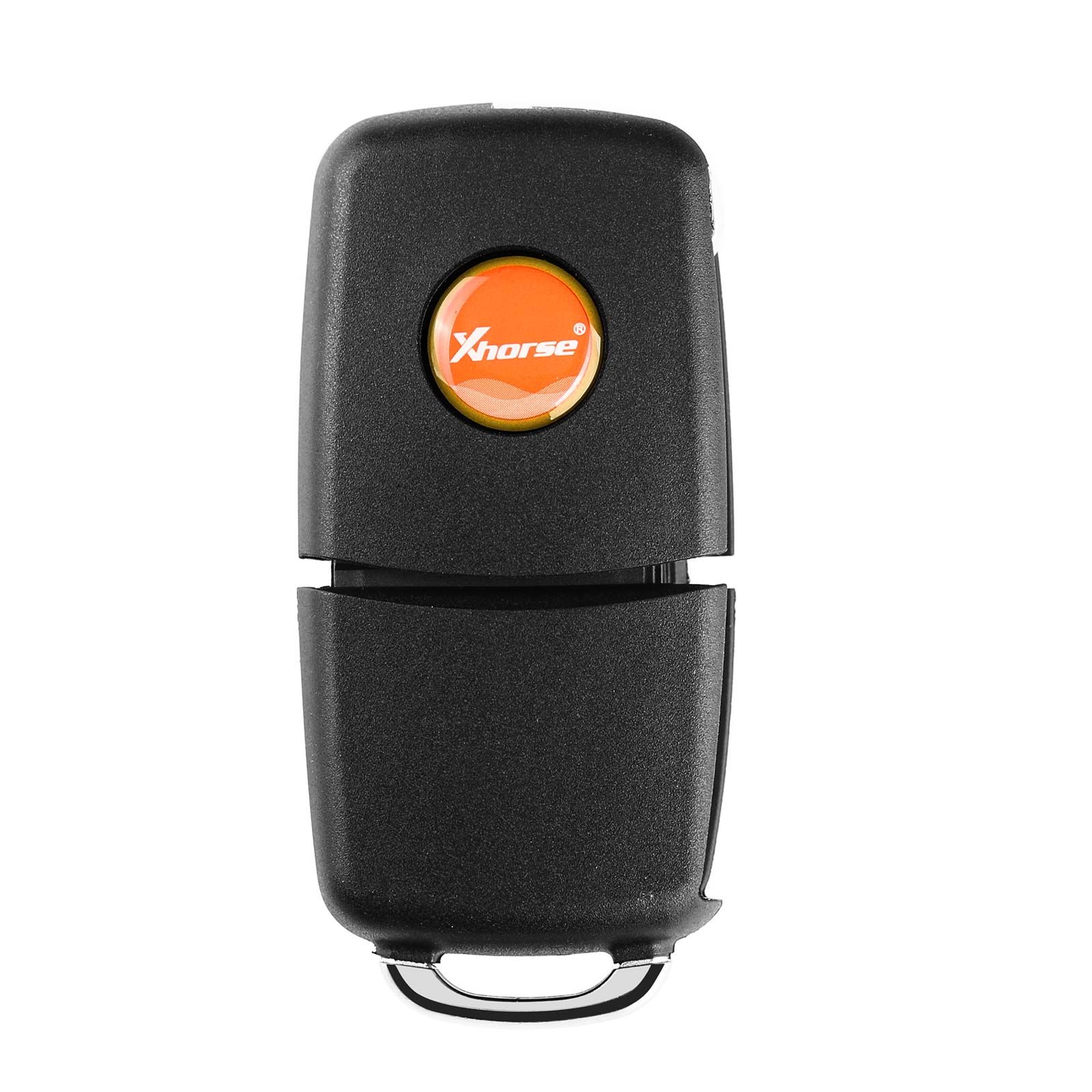 XHORSE XKB528EN B5 Style Two Buttons Folding Key Second Generation Universal Remote 5pcs/lot