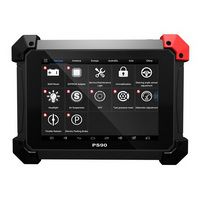 XTOOL PS90 Automotive OBD2 Car Diagnostic Tool Mit Key Programmer /Odometer Correcito /EPS Support Multi Car Models mit Wifi /BT