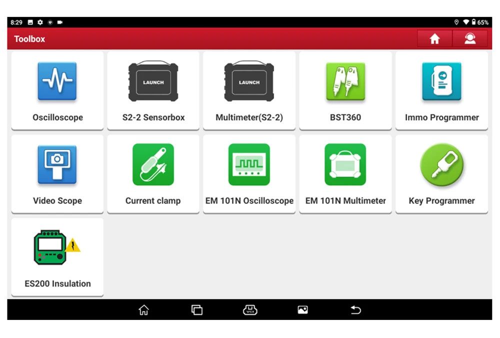 Starten Sie das X431 PRO3 ACE Diagnosewerkzeug