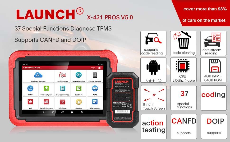 Starten Sie das Diagnosewerkzeug X-431 PROS V5.0