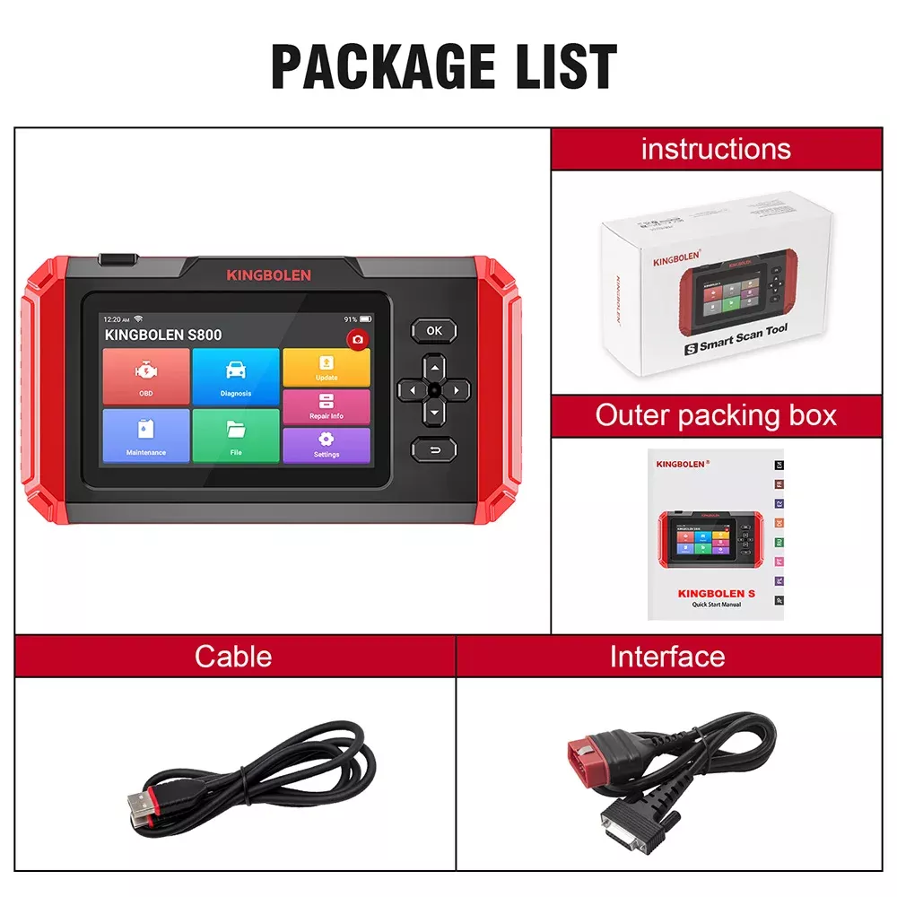 S800 OBD2 Scanner