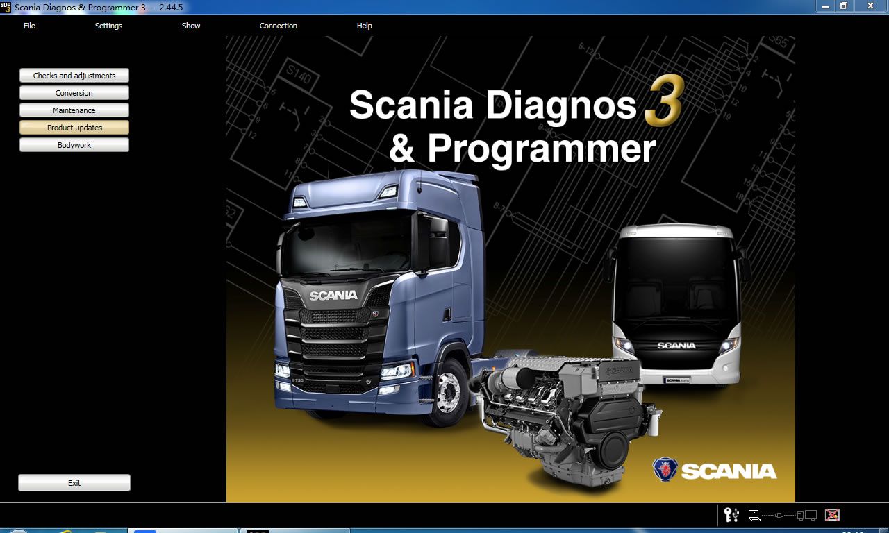 Scania Diagnose Software Programmer 3 2.44.5 