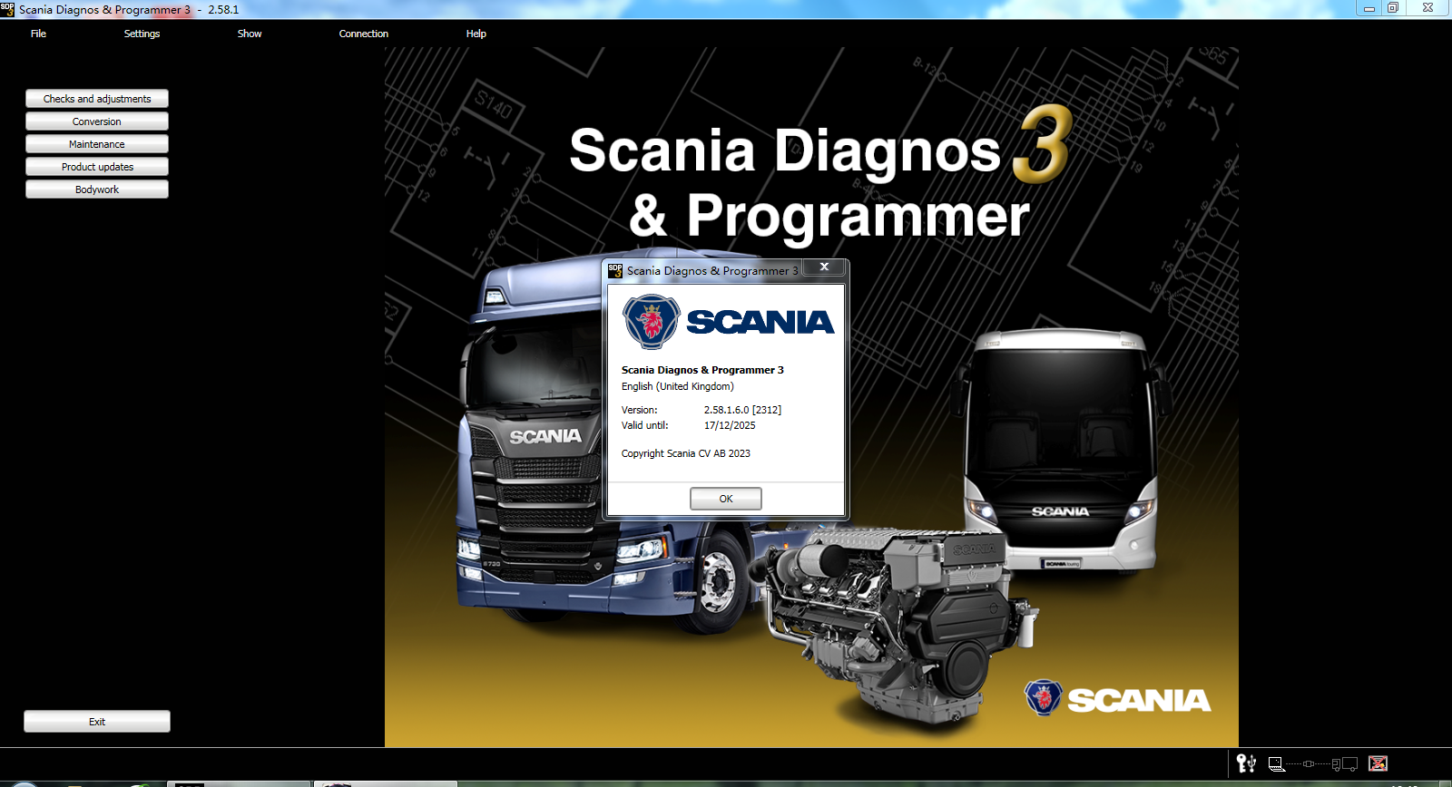 Scania Diagnose Software Programmierer 3 2.44.1 