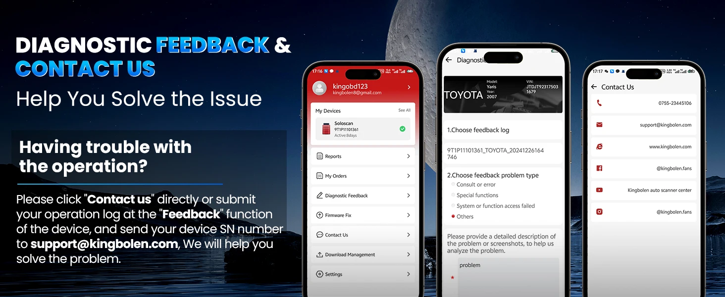 SOLOSCAN Vollsystem Auto Diagnostik Werkzeug