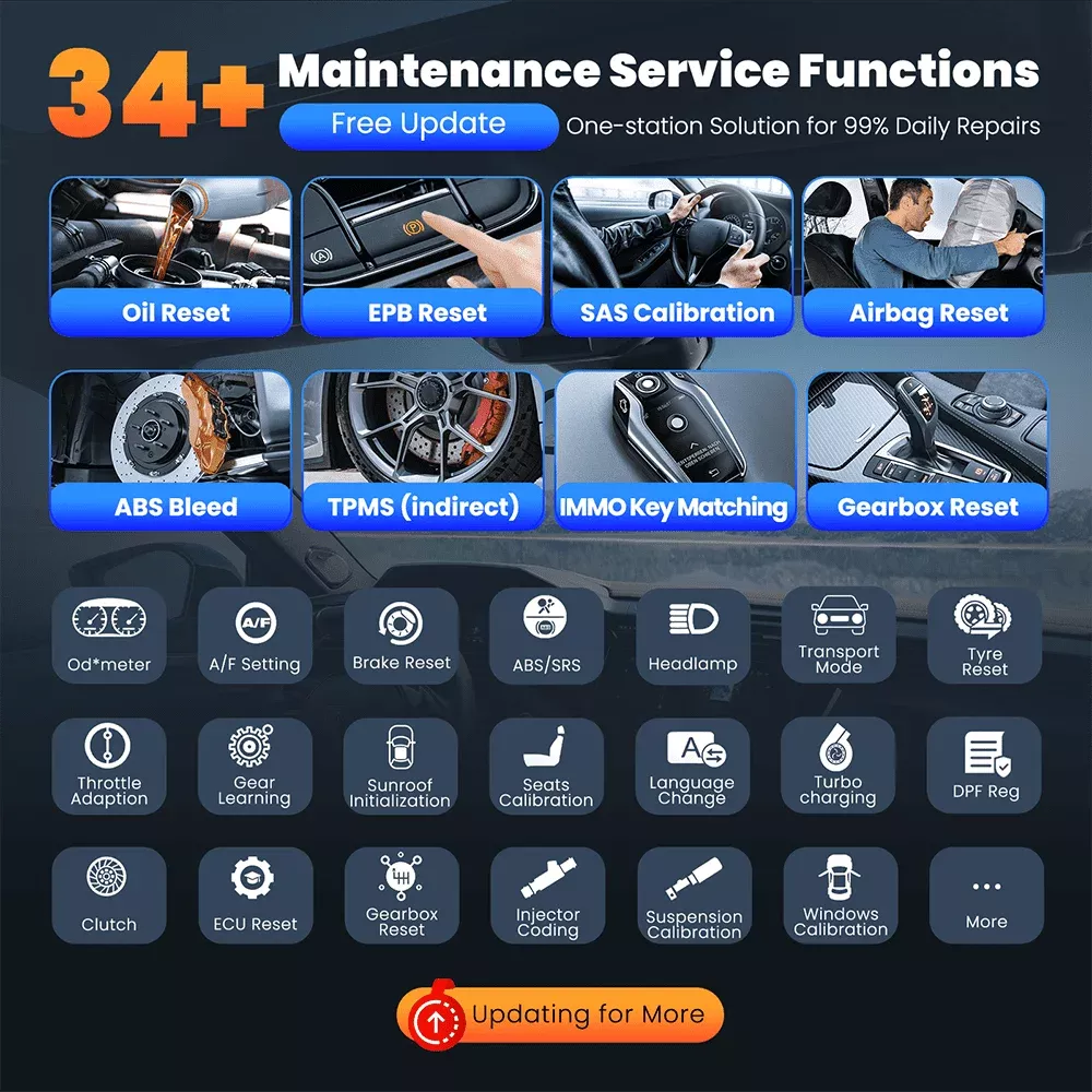 THINKCAR THINKSCAN 689BT Professionelle Auto Diagnose Auch