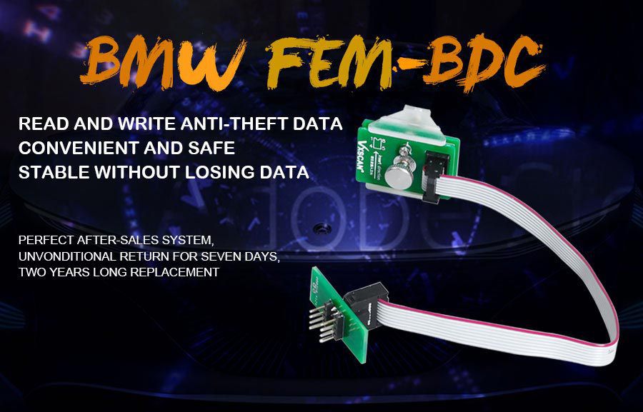 8Pinadapter BMW FEM-BDC 95128/95256 Chip Anti-Diebstahl Data Reading Adapter 