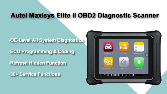 Autel Maxisys Elite II OBD2 Diagnose Scanner